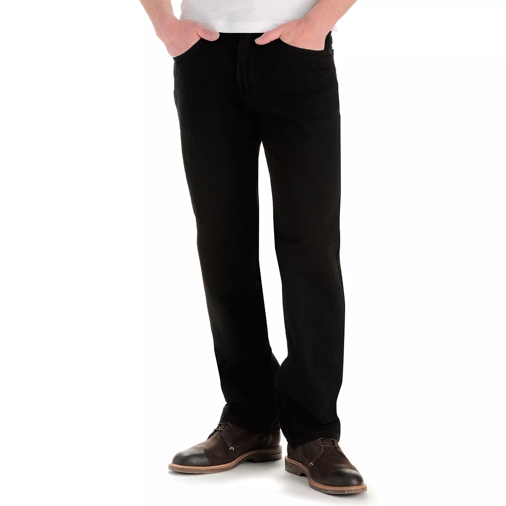 Lee Black Men's Straight Jeans